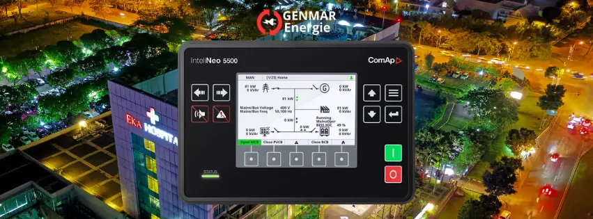 le Contrôleur InteliGen 500 G2 de ComAp